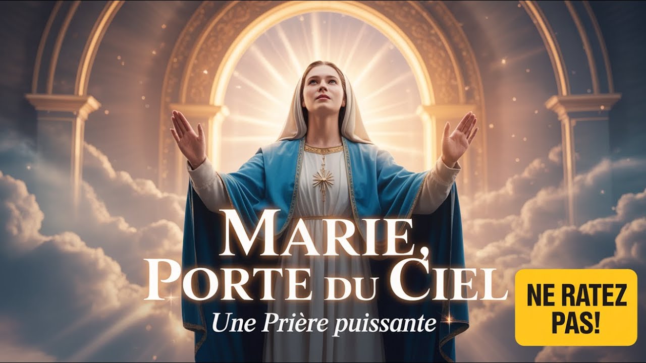Marie, Porte du Ciel 🌟✨ Une prière puissante pour toucher le cœur de Dieu 🕊️🙏 Ne ratez pas !