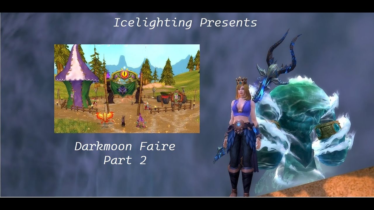 Darkmoon Faire Guide - Part 2 - The rest of the Achievement - Races - Darkmoon Duelist - Blight Boar