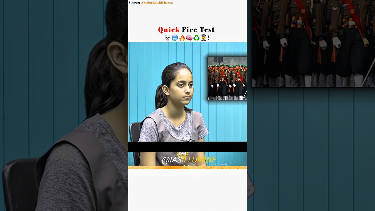 Rapid-Fire Logic Tests 💀🔥♻️👩&zwj;✈️ Back To Back Questions | Upsc Interview