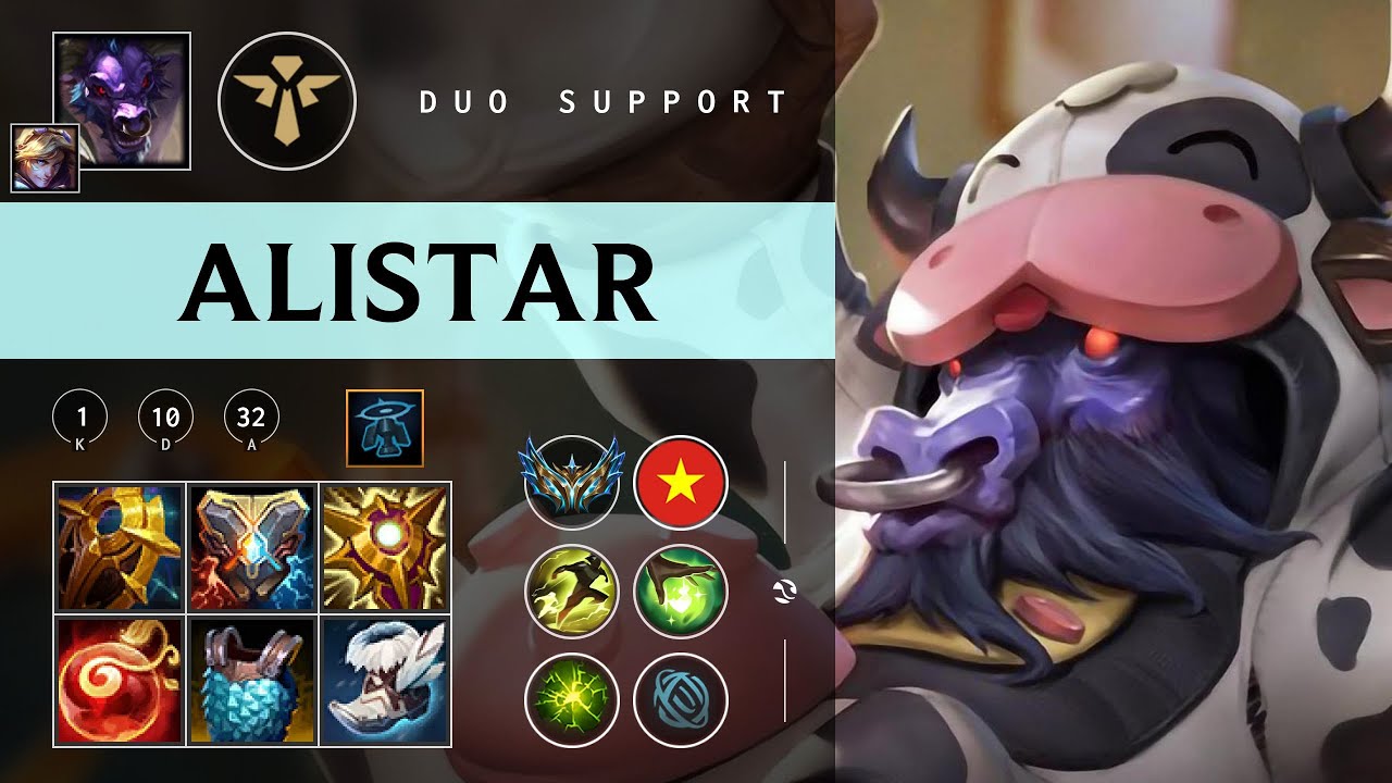 Alistar Support vs Poppy - VN Challenger Patch 26.01
