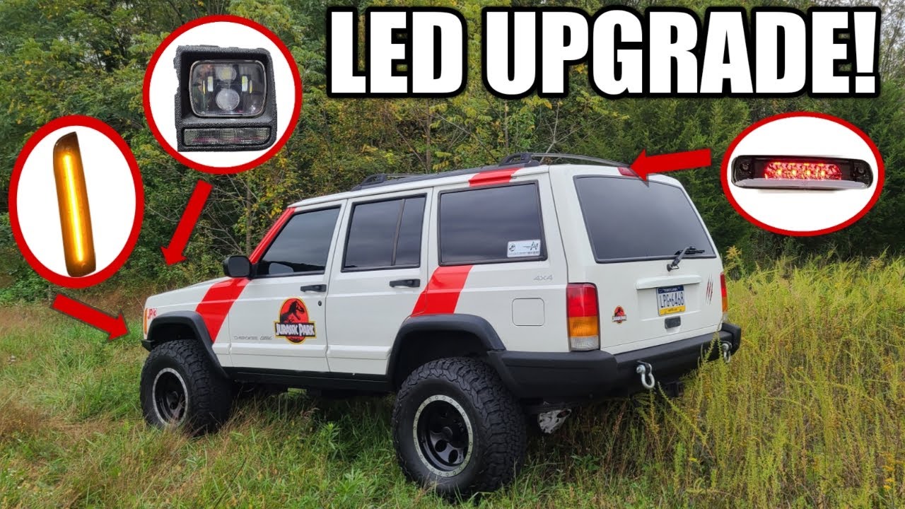 Как сделать ваш Jeep XJ более современным с помощью светодиодных фонарей
