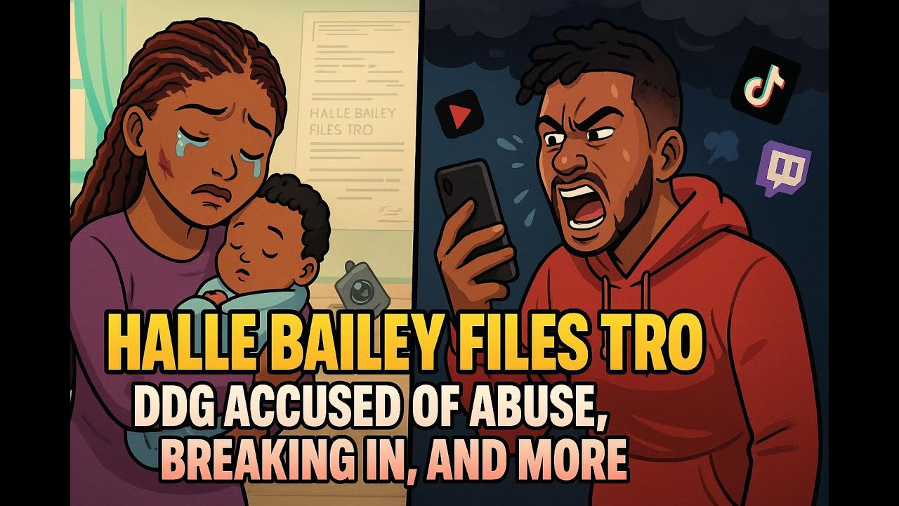 Halle Bailey Files  Restraining Order Against DDG — Abuse, Break-In Drama EXPOSED! (Full Order Read)