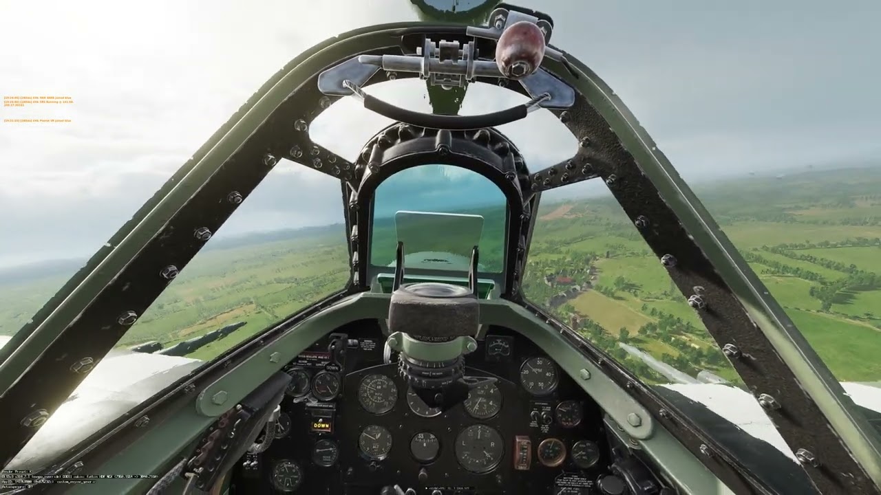DCS WW2 Serveur 4YA se faire straffer à l'atterrissage