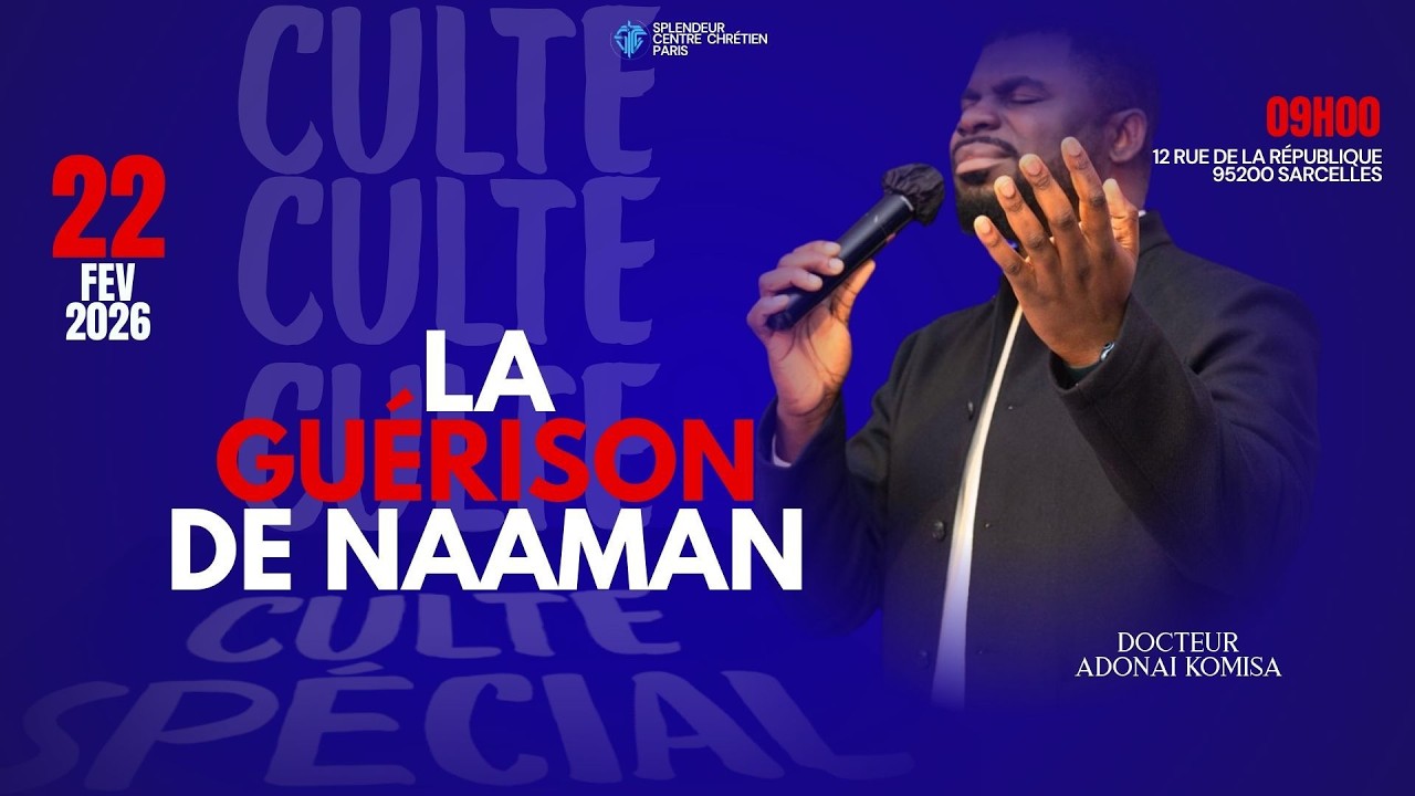 LA GUERISON DE NAAMAN - PST ADONAI KOMISA
