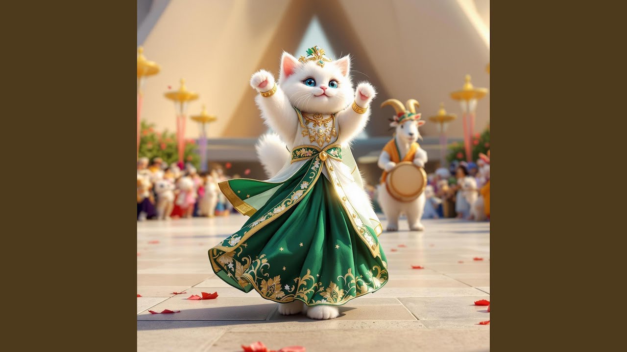 My Kitty Owns the Floor