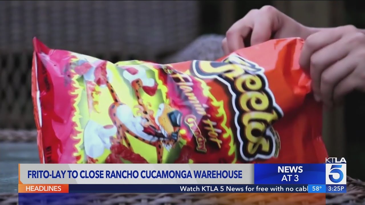 Frito-Lay closing Rancho Cucamonga hub