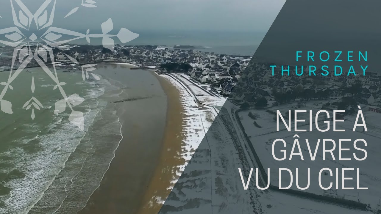 FROZEN GAVRES - La neige même à Gâvres (Morbihan-2021)