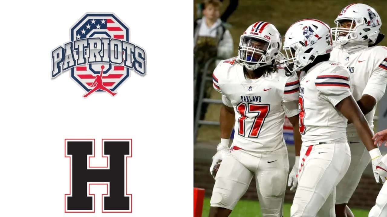 No. 5 Oakland vs No. 4 Houston TSSAA Football 2024 Class 6A State Championship (GAME HIGHLIGHTS)