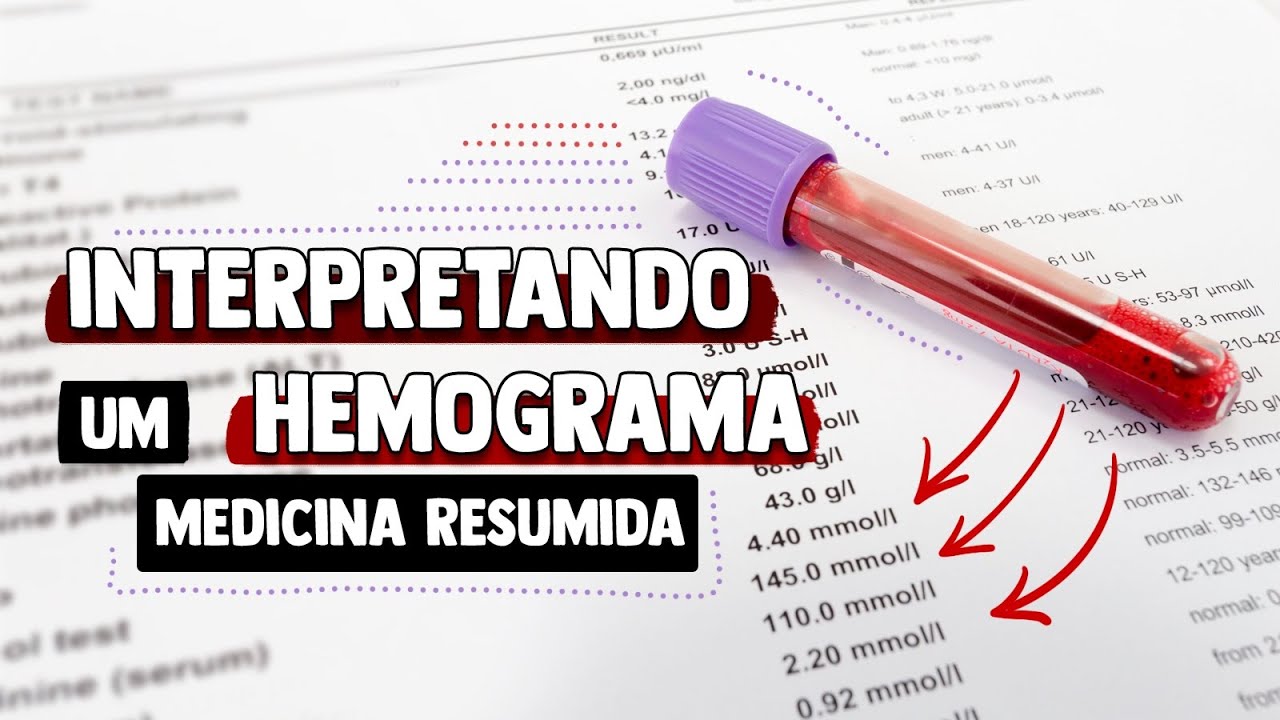 Aprenda a interpretar o HEMOGRAMA de forma FÁCIL