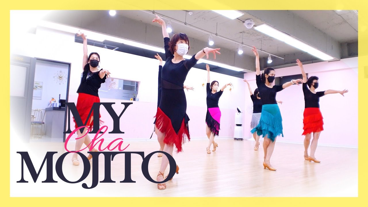 My Mojito Cha - Line Dance(Beginner) | 마이모히토차 라인댄스 | 라틴베이직반 | 퀸즈라인댄스𝐐𝐮𝐞𝐞𝐧𝐬 𝐋𝐢𝐧𝐞𝐃𝐚𝐧𝐜𝐞