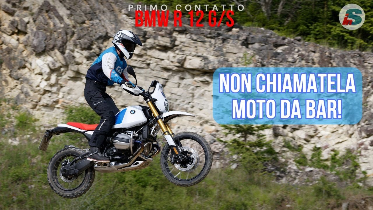 BMW R12 GS: su strada e in FUORISTRADA con l'iconica modern classic bavarese