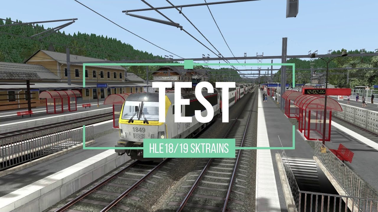 [Test] : La locomotive HLE18/19 de SKtrains (SNCB - REUPLOAD)