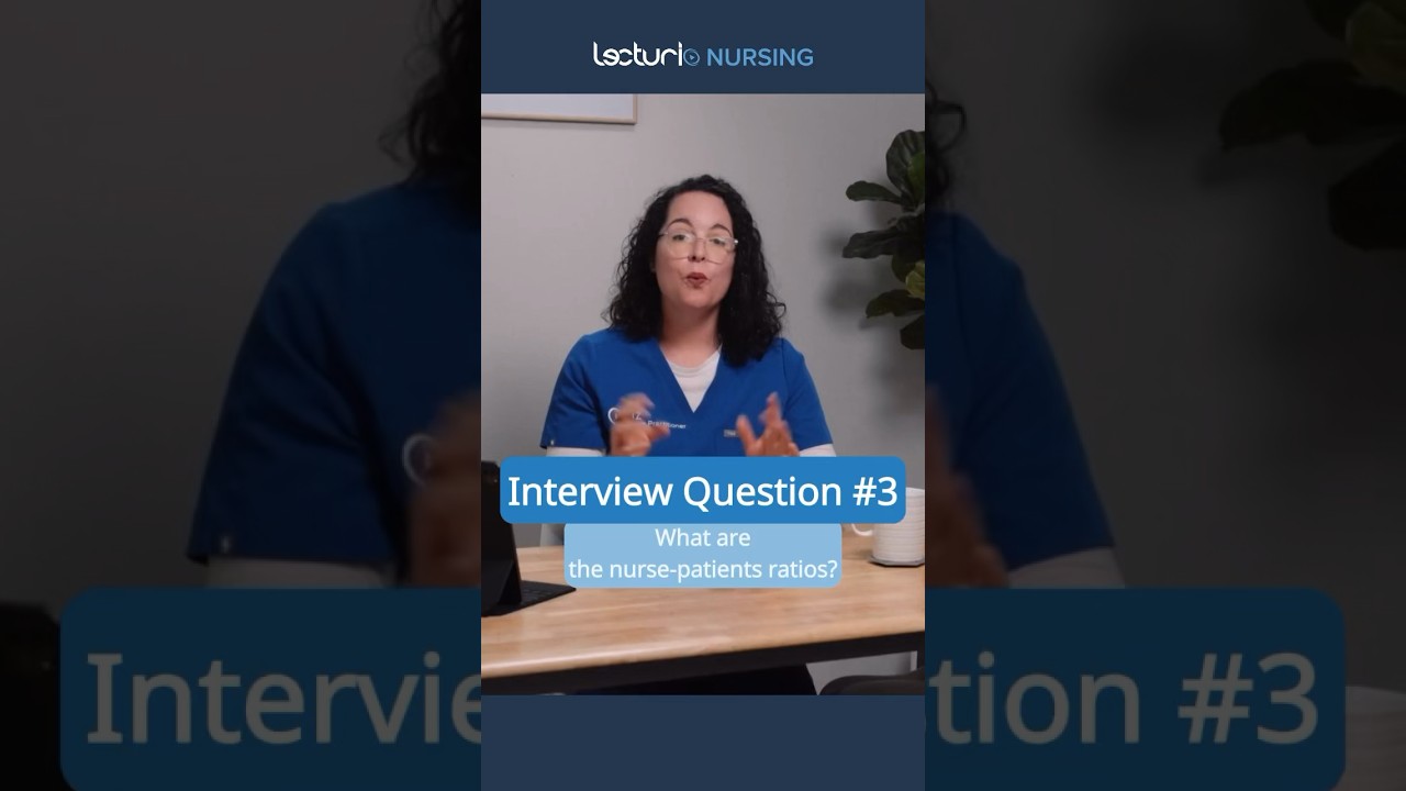 🔢 Nurse-Patient Ratios: Key Interview Question! #NursingTips #CareerAdvice #nclex