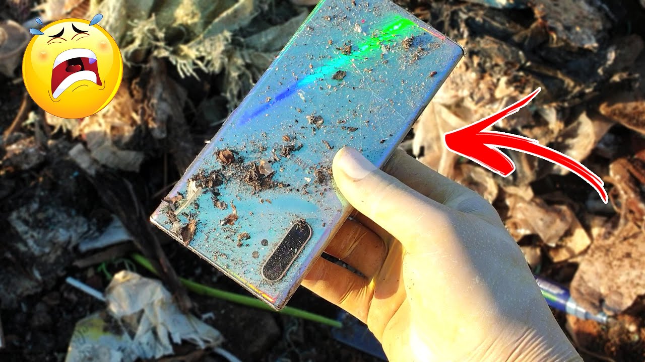 i Found abandoned Destroyed From Trash, Restore Samsung Galaxy Note 10+