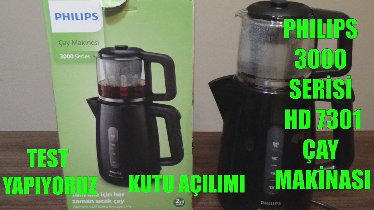 PHILIPS 3000 SERİSİ ÇAY MAKİNASI HD 7301TEST EDİYORUZ #philipsçaymakinesi #hd7301 #philips3000