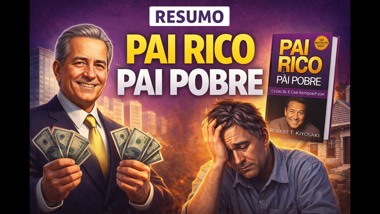 PAI RICO, PAI POBRE: O LIVRO QUE MUDA A FORMA COMO VOCÊ VÊ O DINHEIRO