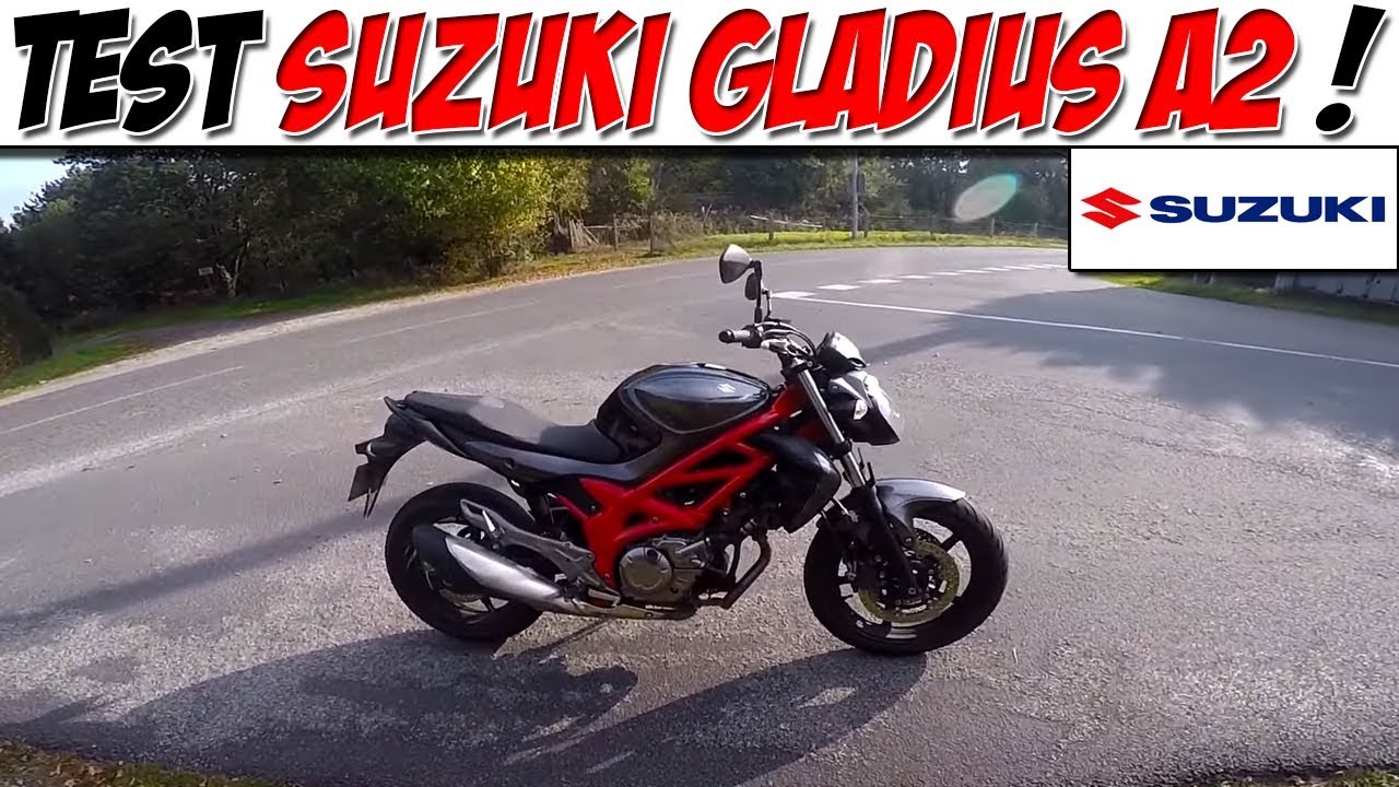 #MotoVlog 50 : TEST SUZUKI GLADIUS / PERMIS A2 / Une moto pour fille !