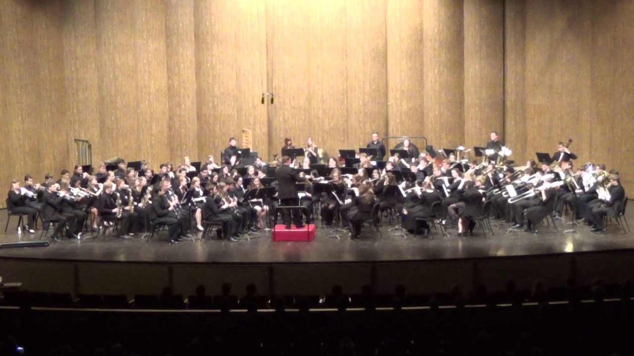 Iowa State University Concert Band - Angels in the Bleak Midwinter (Larry Clark)