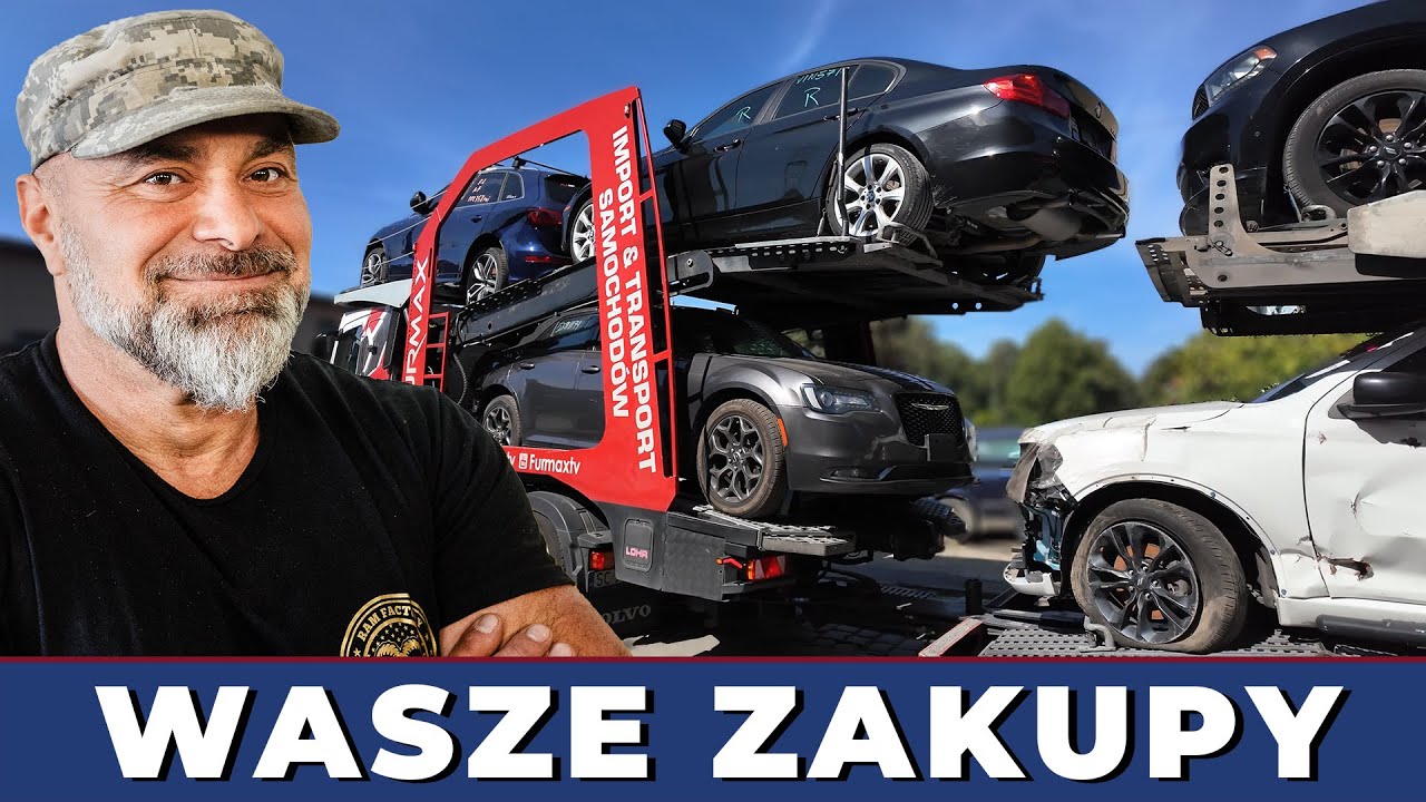 Rozładowujemy 6 aut z USA! CENY & USZKODZENIA