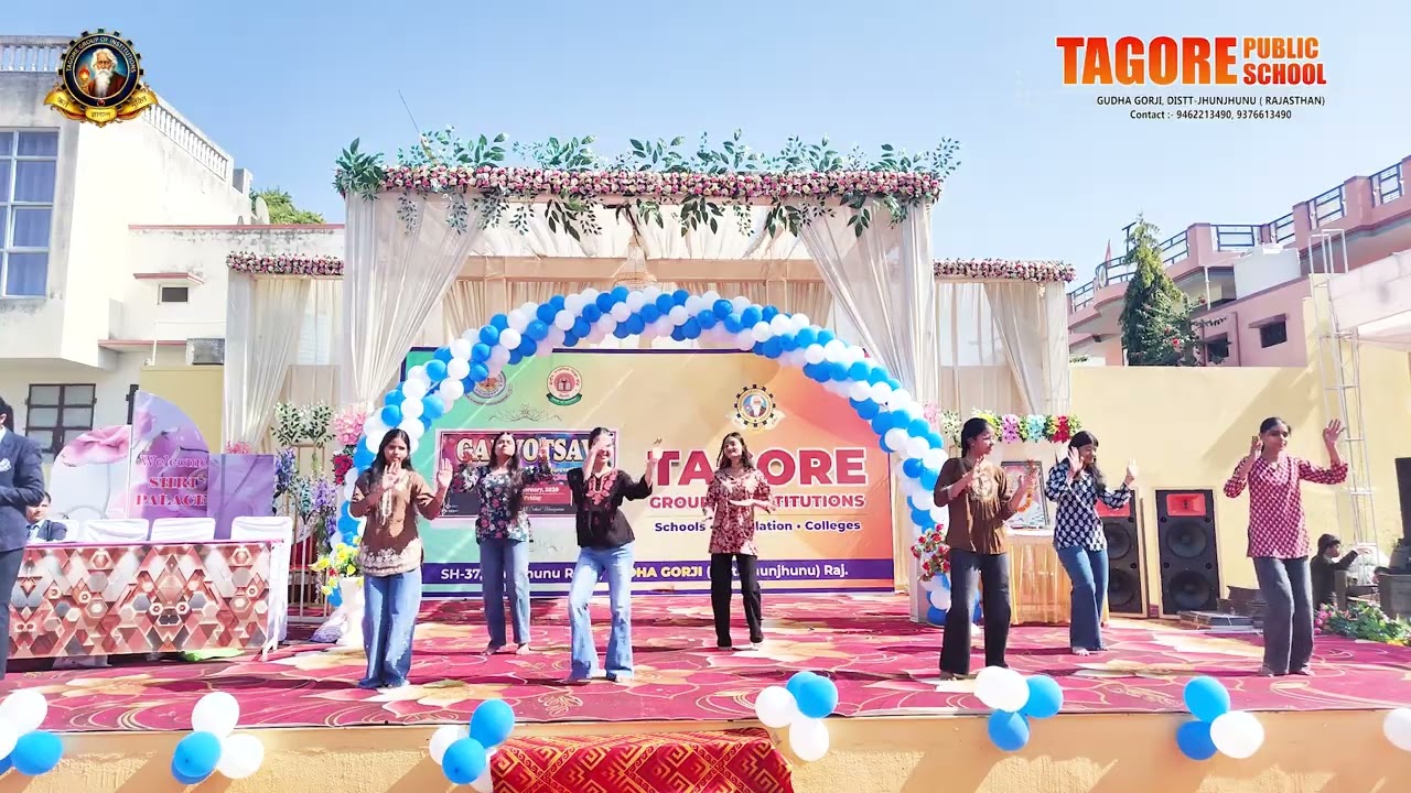 Group Girls Dance Performance 💃🔥 | Mix Songs Dance | Farewell Day Celebration 🎓✨