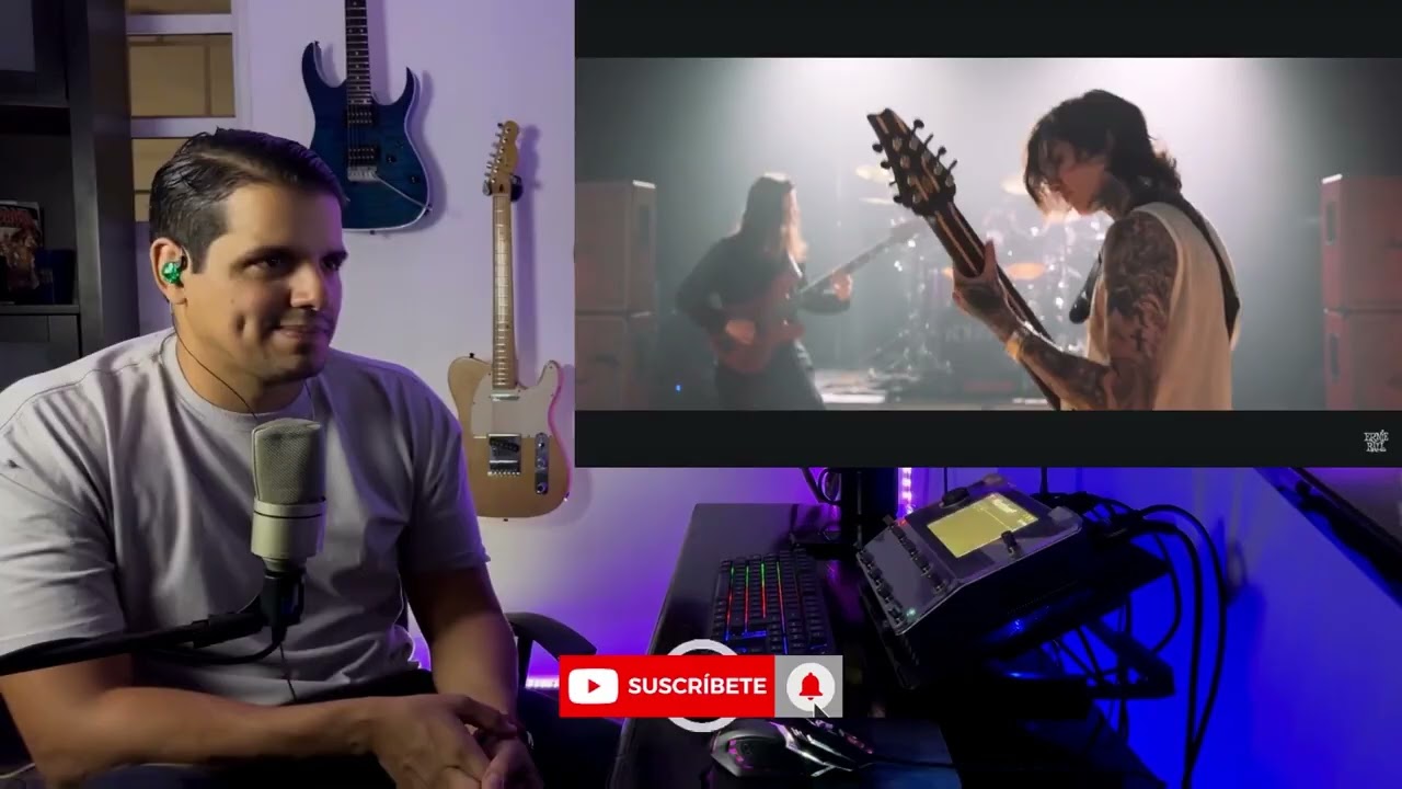 BRIXIO MENDOZA REACCIONA a POLYPHIA tocando en vivo l Una Dinamica de Banda increible