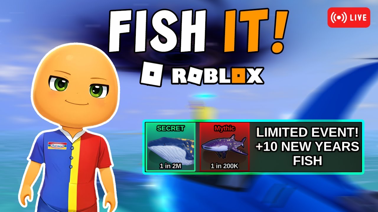 MABAR MENCARI SECRET BARU IKAN PAUS NEW YEAR - FISH IT! ROBLOX INDONESIA