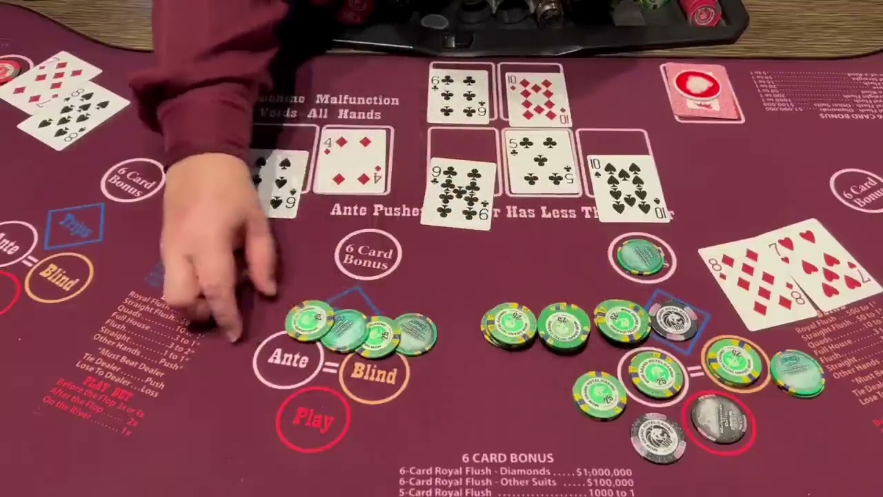 EPIC RUN ON ULTIMATE TEXAS HOLDEM!