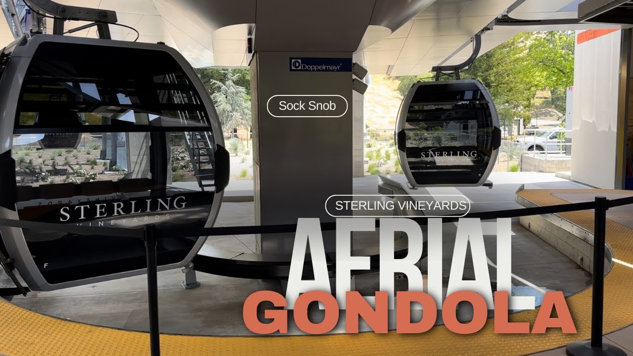 Sterling Vineyards Aerial Gondola and Tasting in Napa Valley
