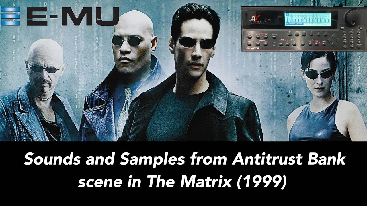 Sounds and Samples from the AntiTrust Bank scene in 