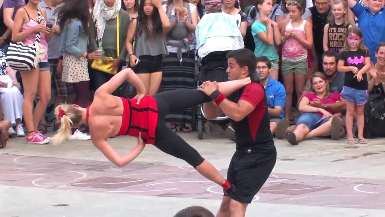 Street Circus - Acrobatics, Contortion, Juggling and Cyr Wheel.