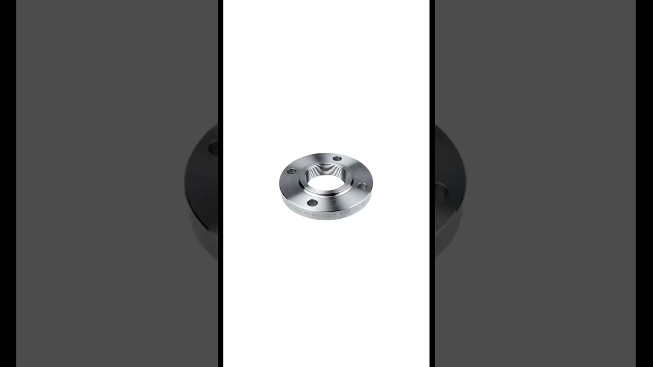 What is a Threaded Flange? #industrialsolutions #pipesystem