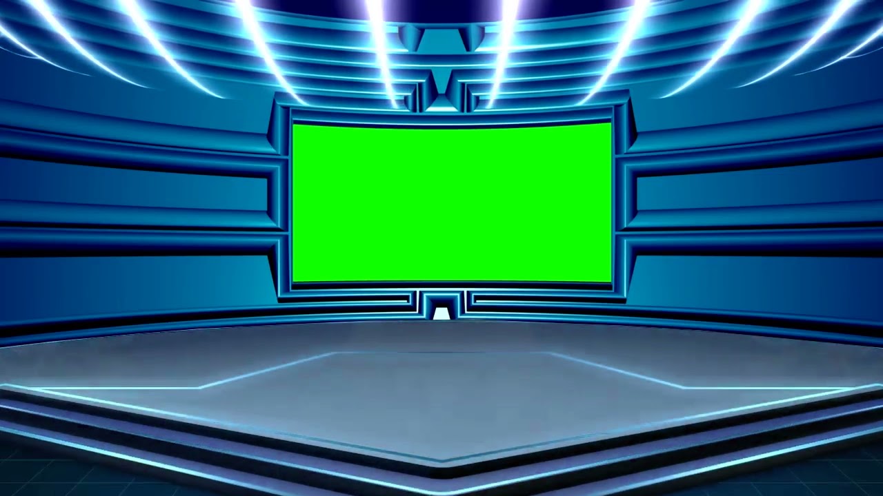 Virtual Stage Free Background Video Green Screen, Best Green Screen Effects 001