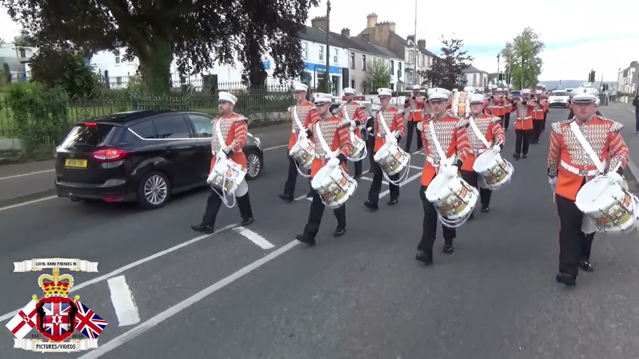 Cookstown Sons Of William FB (Full Clip) Arriving @ Derryloran Boyne Defenders FB Parade 2024