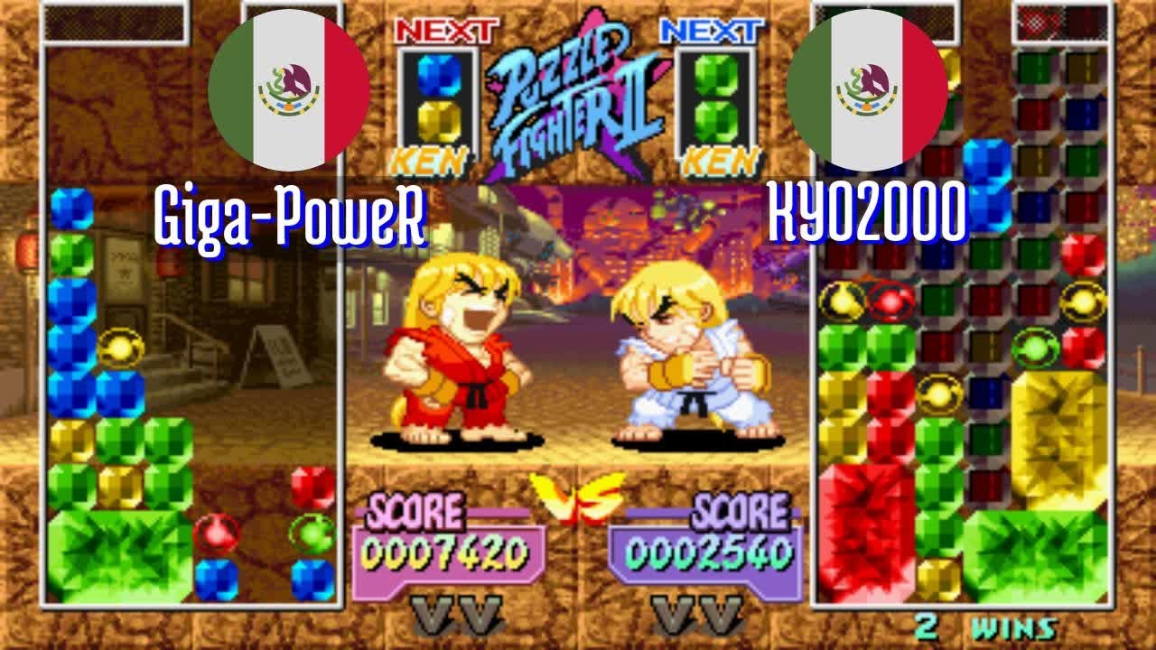 FT5 @spf2t: Giga-PoweR (MX) vs KYO2OOO (MX) [Super Puzzle Fighter II Turbo spf2 Fightcade] Feb 21