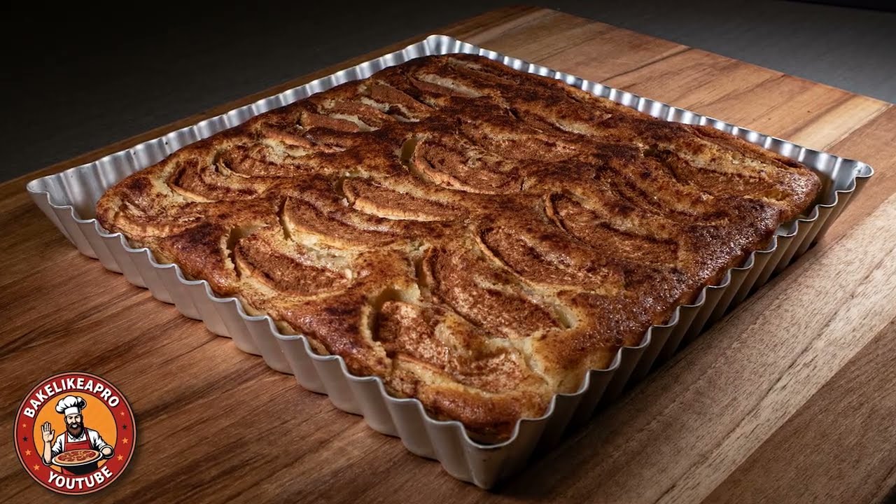 Простой и вкусный рецепт яблочного торта, версия 2