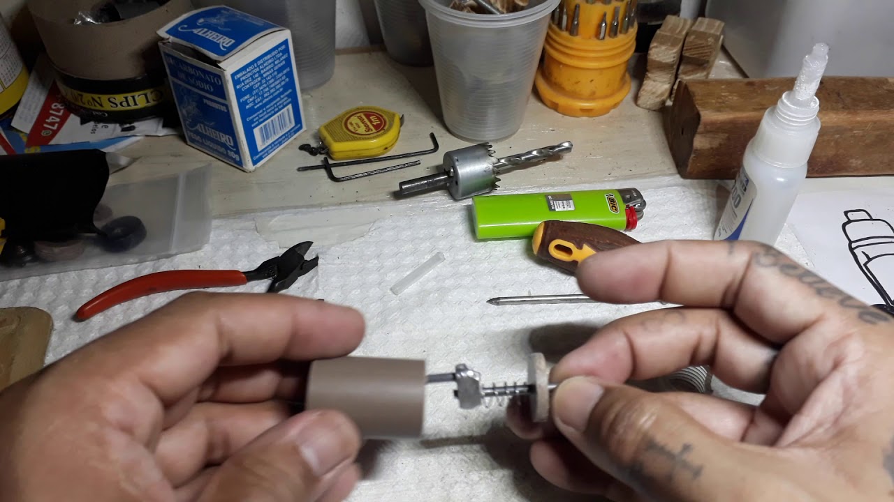 COMO FAZER UM BATEDOR OU PISTÃO DA SUA MÁQUINA PEN