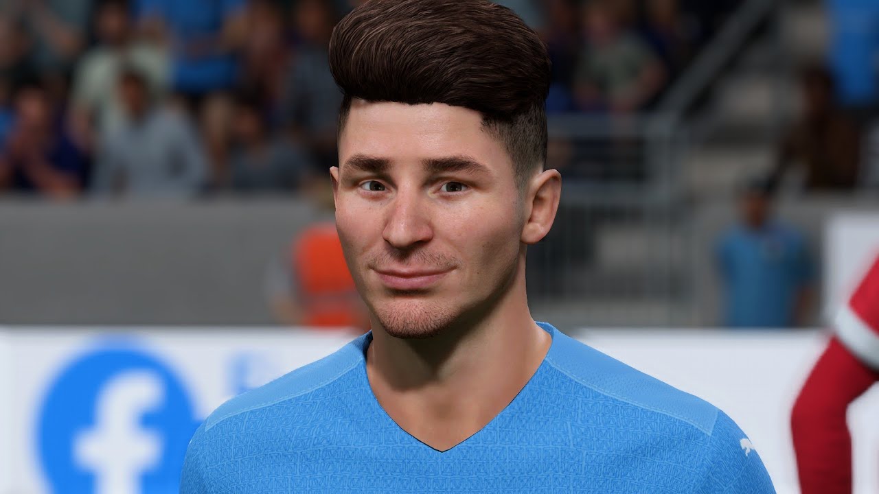 JULIAN ALVAREZ FIFA 22 FACE PRO CLUBS CLUBES PRO LOOKALIKE MANCHESTER CITY