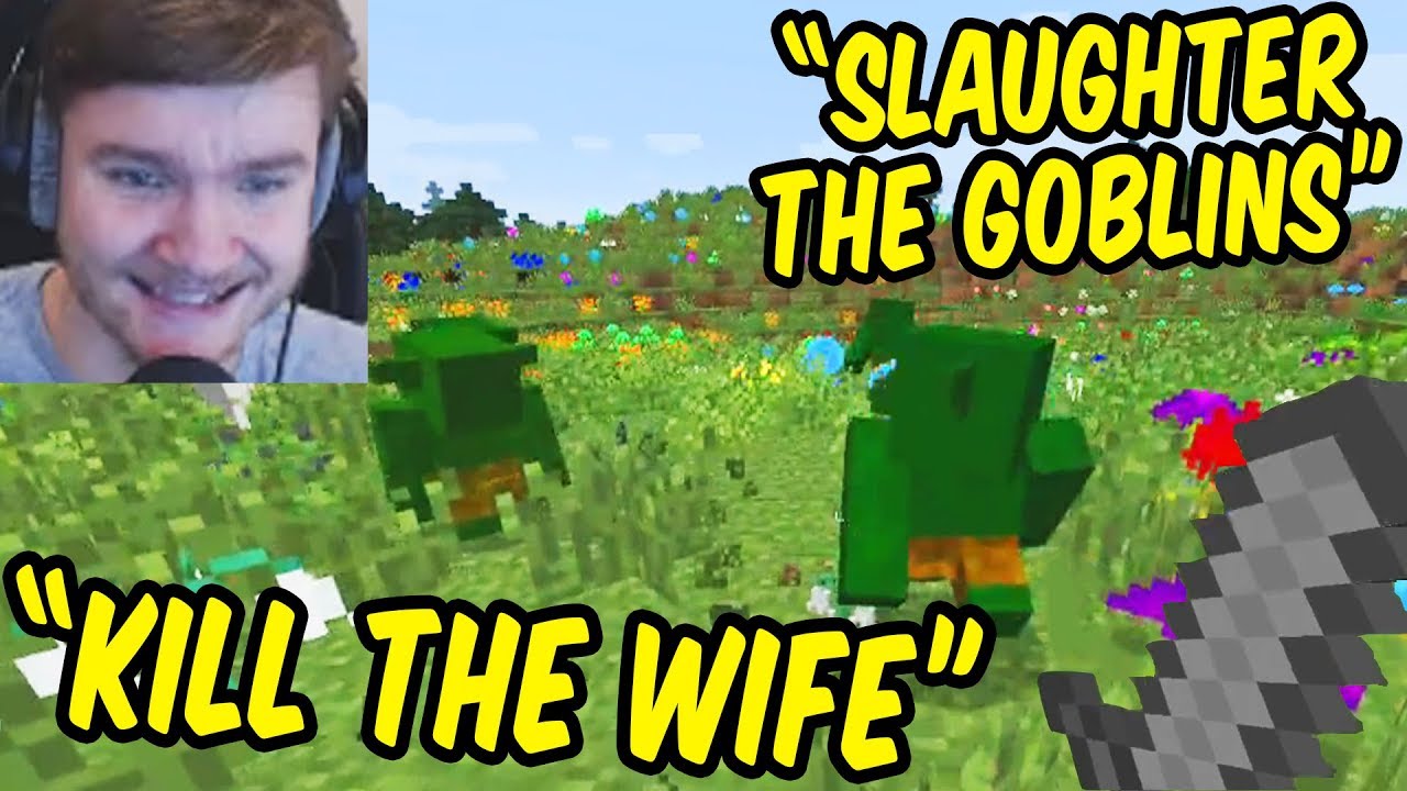 4 Idiots play Minecraft