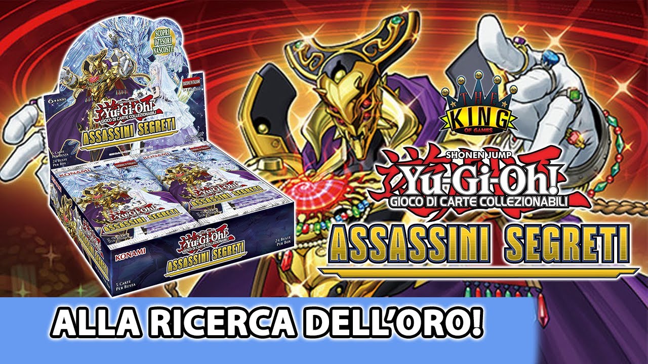 Yu-Gi-Oh! ALLA RICERCA DELLO ZOMBIE DORATO IN ASSASSINI SEGRETI! 2x BOX OPENING!