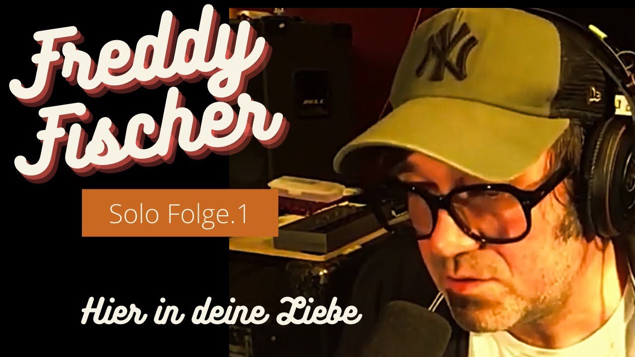 Freddy Fischer - „Hier in Deine Liebe “ (Solo) -2. Untergeschoss-Session Folge 1. #freddyfischer