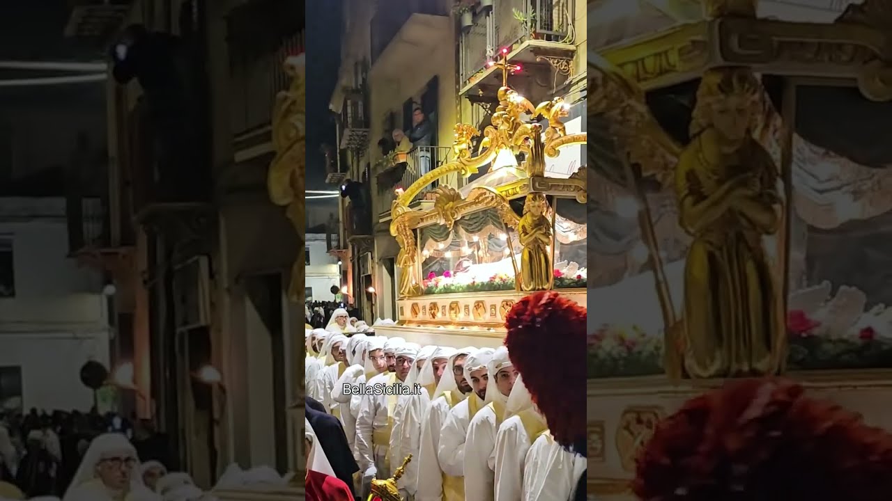 L'imponente processione del Venerdì Santo a Enna