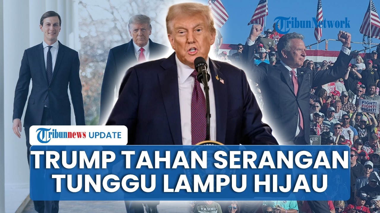 AS Tahan Serang Iran, Trump Tunggu Lampu Hijau dari 2 Utusan Khusus Presiden soal Diskusi Nuklir