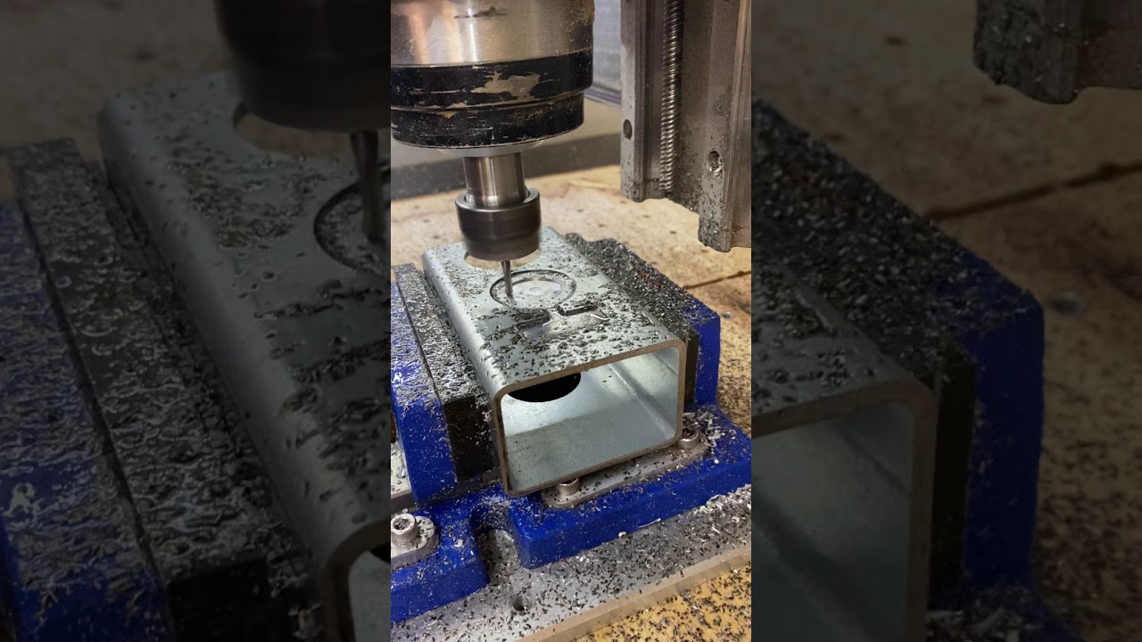 PrintNC Steel - 1400mm/min, 4mm 2 Flute, 1mm DOC