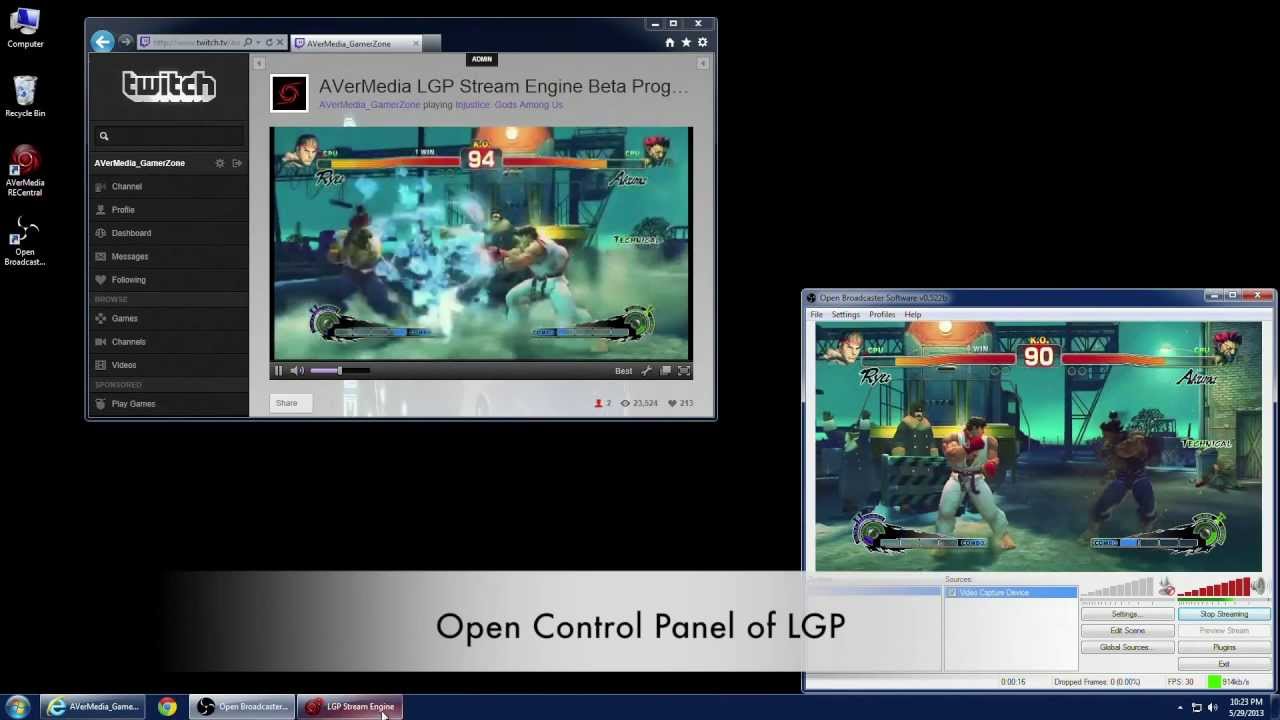 AVerMedia LGP Stream Engine Function Introduction