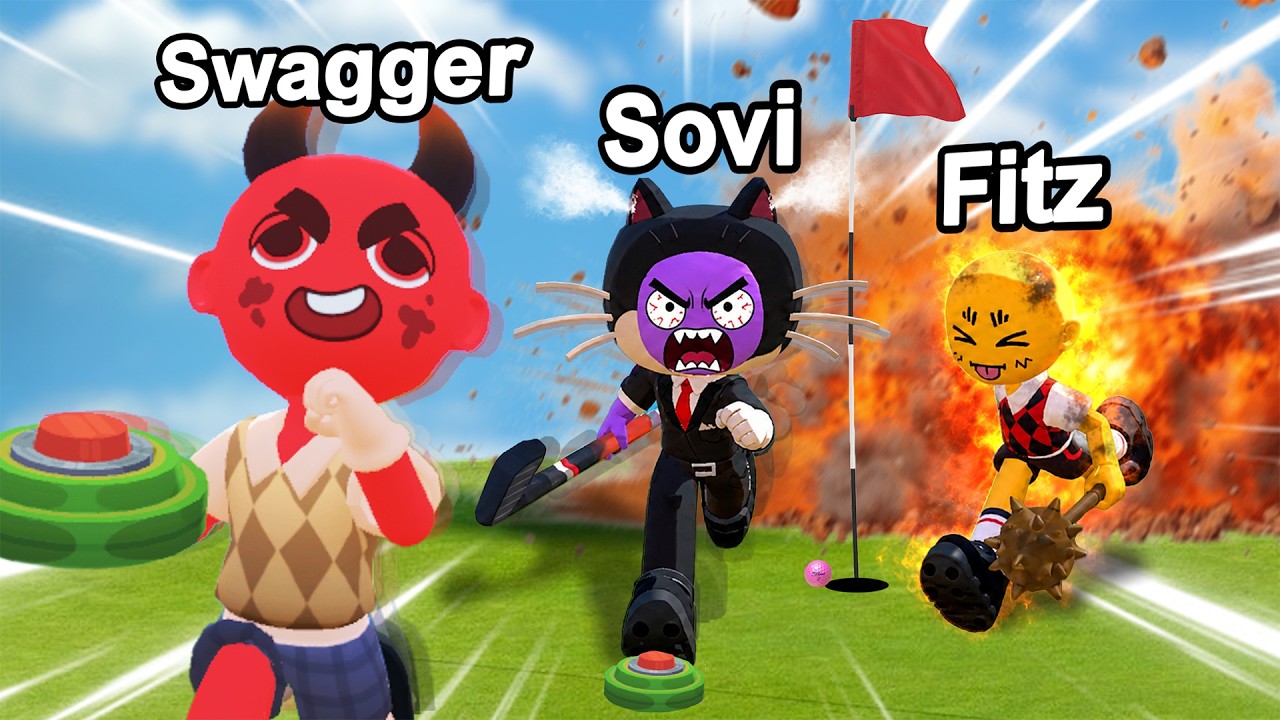 SUPER BATTLE GOLF, НО ЭТО ПРОСТО БЕСЯЧИЙ КОНТЕНТ