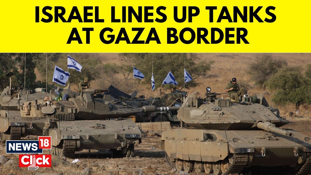 Israel vs Palestine News | Israel Tanks Shell Gaza, Rockets Strike South Israel | N18V | News18