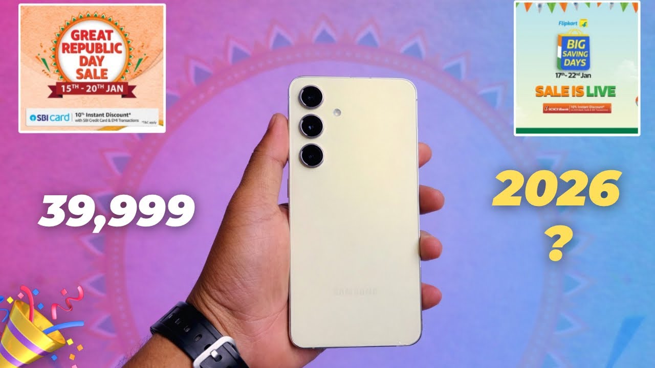 Samsung galaxy s24 price in Flipkrt republic days sale 2026 