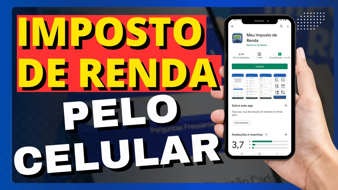 VEJA COMO DECLARAR IMPOSTO DE RENDA 2026 PELO CELULAR | PASSO A PASSO COMPLETO [NA PRÁTICA]