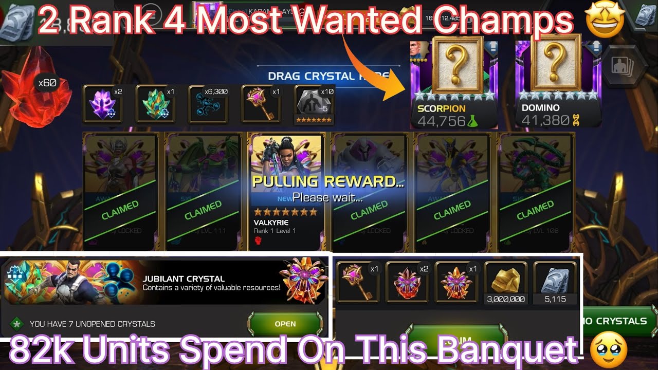 Let&rsquo;s Rank 4 Most Wanted Champions in Mcoc in Hindi 