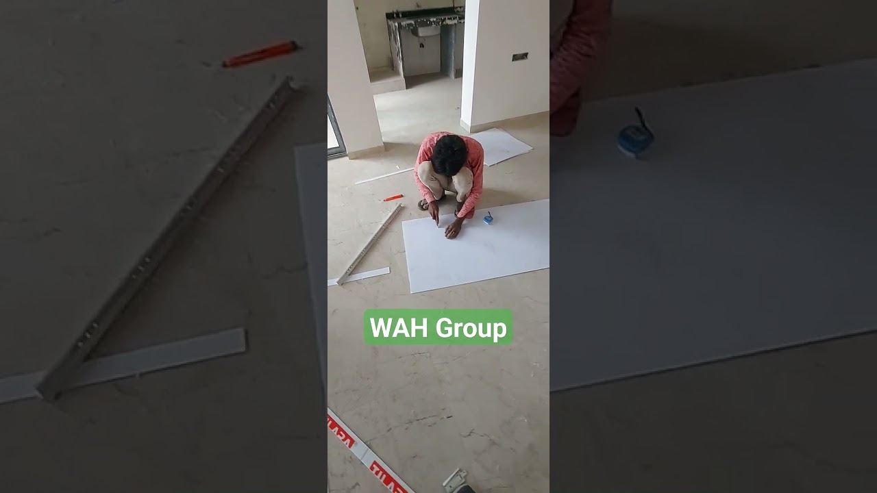 Acrylic sheet cutting